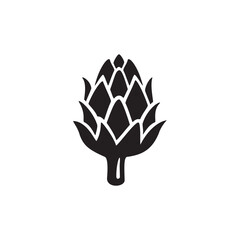 artichoke icon symbol sign vector