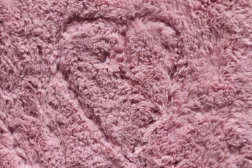 Fluffy pink texture background