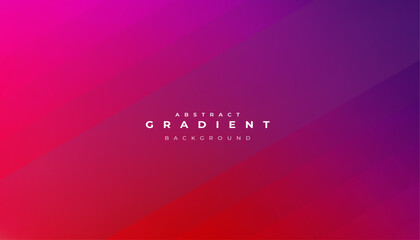 Abstract Gradient Vector Artwork in Purble and Red Tones - obrazy, fototapety, plakaty