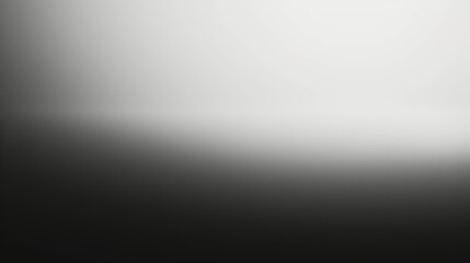 A gradient background with a smooth transition from black to white, creating a sense of depth in the blank space.