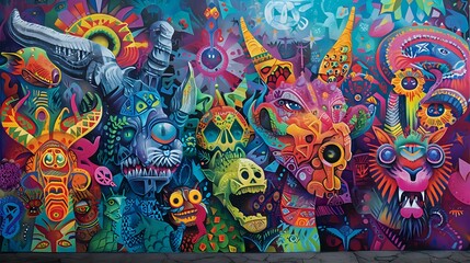 Urban Zoo Artistic Fusion./n