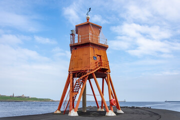 Herd Groyne lighthouse