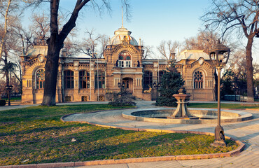 View of the Palace of Russian Grand Duke Nicholas Konstantinovich Romanov. Tashkent, Uzbekistan