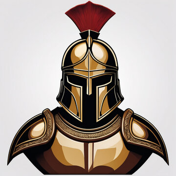 Spartan helmet and armor