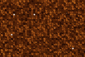 Light Orange vector template with abstract lines.