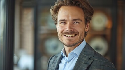 Fototapeta premium Portrait of a businessman