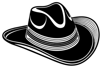 cowboy-hat-vector-white-background