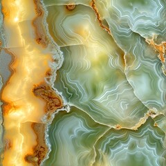 Colorful Jade stone slab with light light shining through the stone