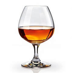 Elegant Amber Liquor in Glass