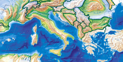the european map
