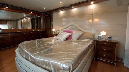 the master bedroom on the yacht person - 780015107