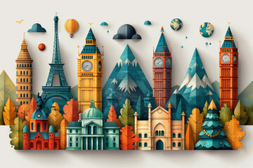 3d landmarks from around the world