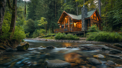 Riverside Cabin Retreat