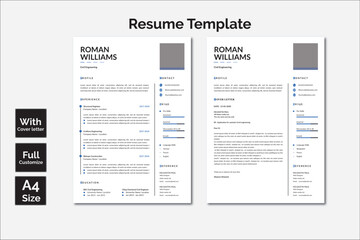 cv resume template