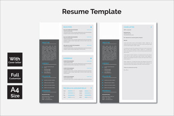 cv resume template