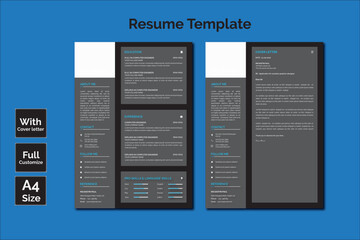 cv resume template