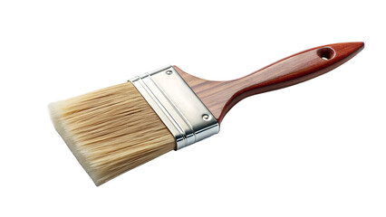 Paint brush isolated on transparent background