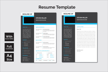 cv resume template