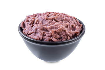 Sweet red bean paste, anko on a white isolated background - 780024369