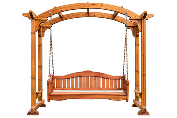 Garden Swing Seat Isolated isolated on Transparent 