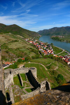 Burgruinen in der Wachau, Ruine Hinterhaus bei Spitz an der Donau