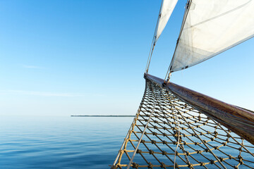 Details sailing ship, synonymous with coaching, team building, cohesion and personality development...