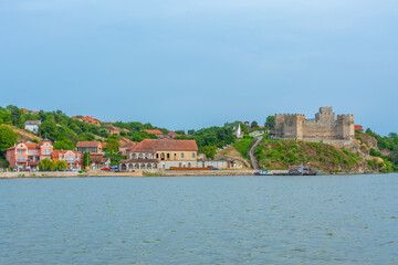 Ram fortress overlooking Danube at the border with Romania