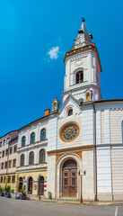 Fototapeta na wymiar Assumption of Mary Church in Celje, Slovenia