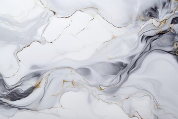 Fototapeta premium White grey blue marble background natural marble texture. Glossy granite slab