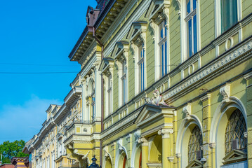 Historical house in Serbian town Subotica