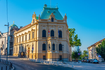 Fototapeta premium Austrian Embassy in the old town of Belgrade, Serbia