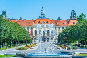 Town hall in Serbian town Sombor