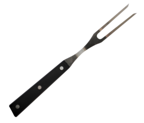Barbecue fork on transparent background