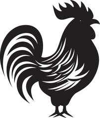 Beak Battalion: Roster Chicken Logo Design Coop Clan: Iconic Roster Chicken Graphics
