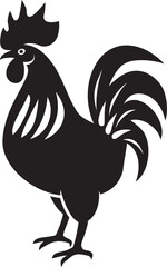 Cluck Crew: Roster Chicken Logo Design Feathered Fleet: Iconic Roster Chicken Graphics