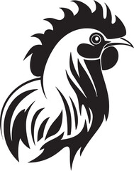 Beak Brotherhood: Roster Chicken Logo Design Coop Cohort: Iconic Roster Chicken Graphics