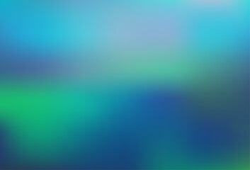 Light Blue, Green vector blurred shine abstract template.