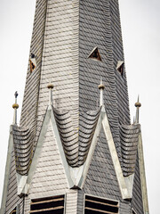 Kirchturmspitze im Kloster Maulbronn