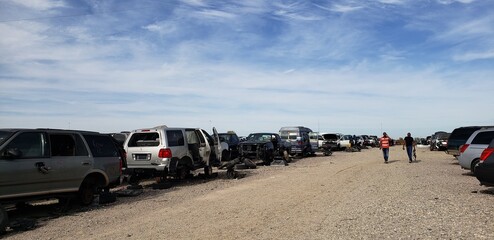 Junkyard at Noon