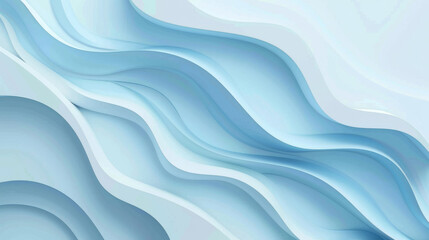 Obraz na płótnie Canvas Serene blue waves abstract background