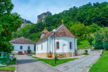 Vratna monastery in Serbia during summer