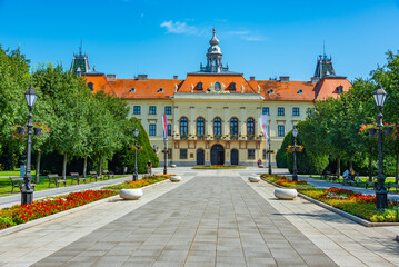 Town hall in Serbian town Sombor