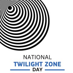 National Twilight Zone Day on May 11.wilight Zone Day banner poster design