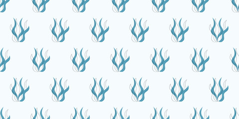 semarine animals. whale. jellyfish. ramp. coral. animals. sea. fish. Doodle. vector. seamless pattern. the pattern. a child's pattern. textile. a sketch. on a colored background.