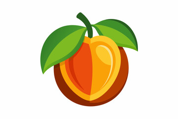 ackee fruit vector illustration