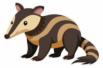 anteater vector illustration