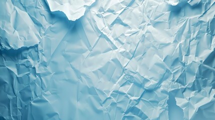 Fototapeta premium White paper on light sky blue generative ai