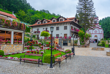 Tuman monastery in Serbia during a day