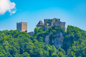 Celje castle during a sunny day, Slovenia