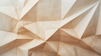 Paper background with folds generative ai